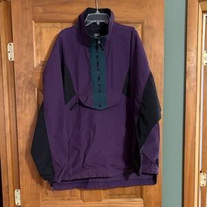 White Sierra Women’s Purple, Green and Black Windbreaker